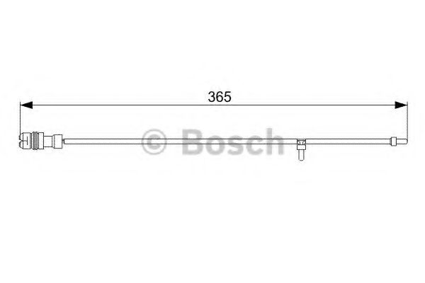 Датчик износа тормозных колодок BOSCH 1 987 473 040