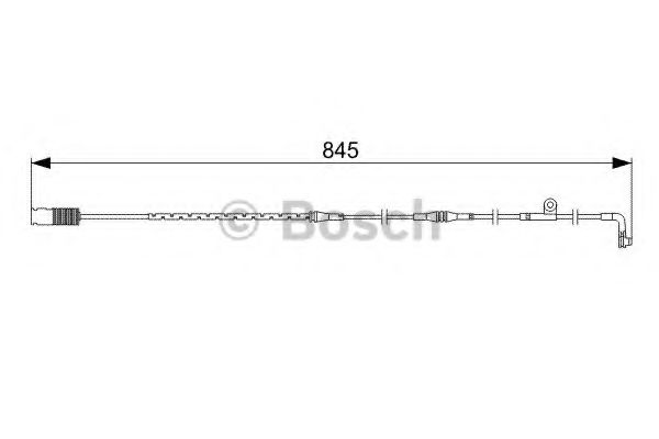 Датчик износа тормозных колодок BOSCH 1 987 473 044