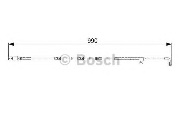 Датчик износа тормозных колодок BOSCH 1 987 473 049