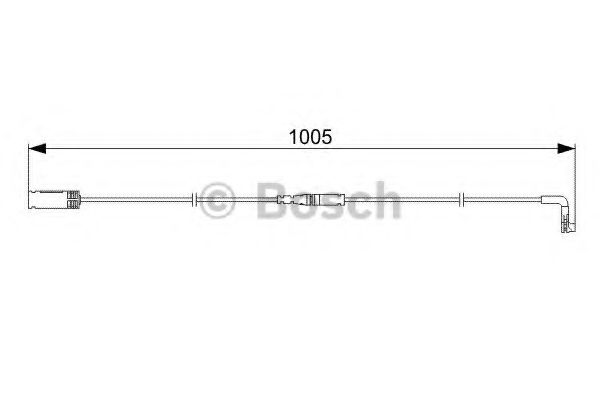 Датчик износа тормозных колодок BOSCH 1 987 473 053