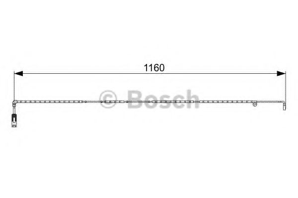 Датчик износа тормозных колодок BOSCH 1 987 473 055