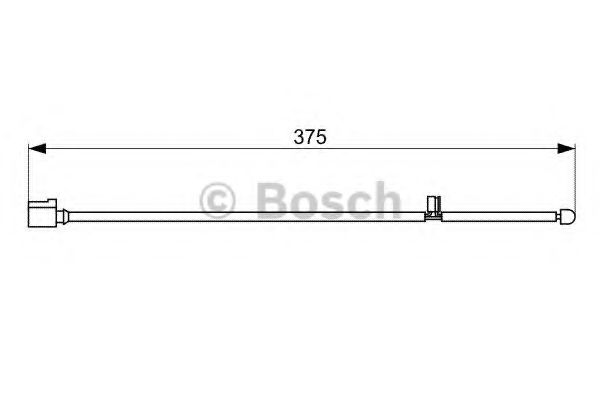 Датчик износа тормозных колодок BOSCH 1 987 473 067