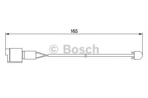Датчик износа тормозных колодок BOSCH 1 987 474 903