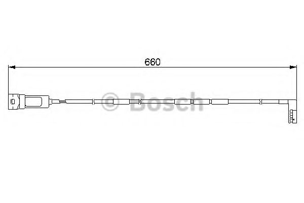 Датчик износа тормозных колодок BOSCH 1 987 474 909
