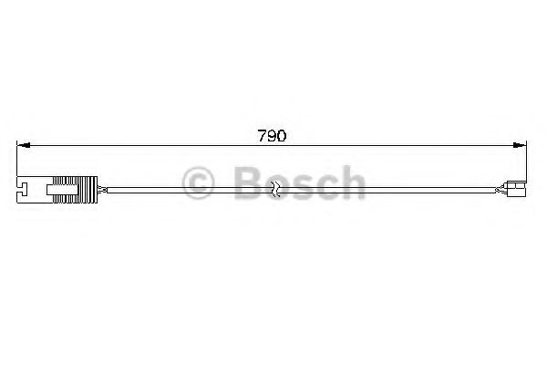 Датчик износа тормозных колодок BOSCH 1 987 474 926