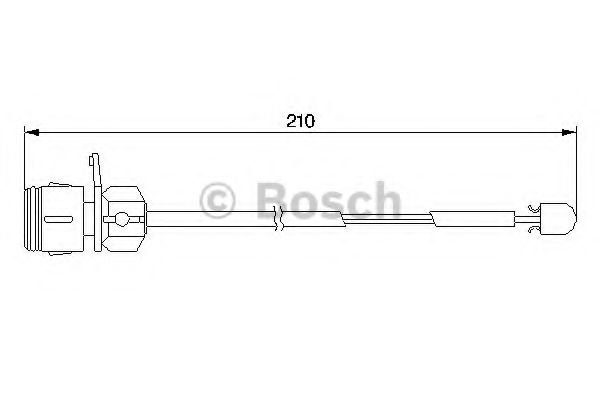 Датчик износа тормозных колодок BOSCH 1 987 474 938