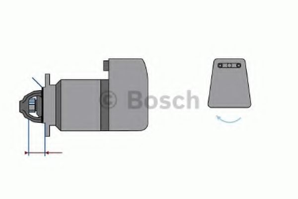 Стартер bosch 9 000 084 024