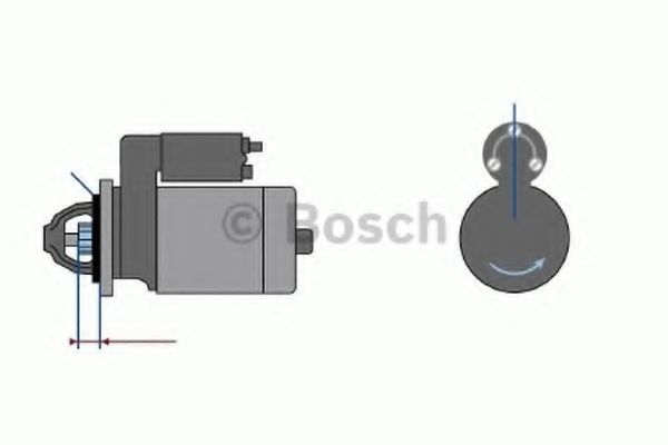 Стартер bosch 9 000 143 204