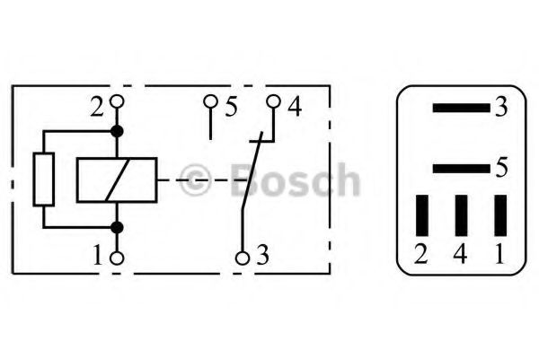 Блок управления, время накаливания BOSCH 0 332 201 107