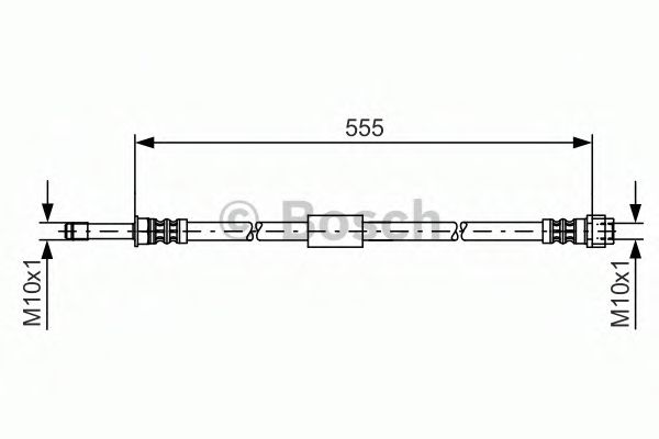 Тормозной шланг BOSCH 1 987 481 461