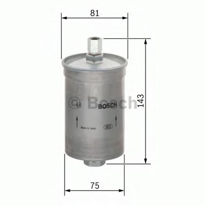 Топливный фильтр BOSCH 0 450 905 007