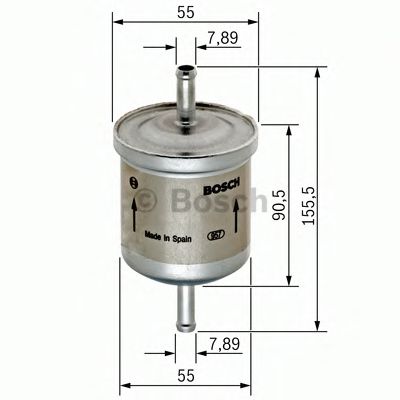 Топливный фильтр BOSCH 0 450 905 316