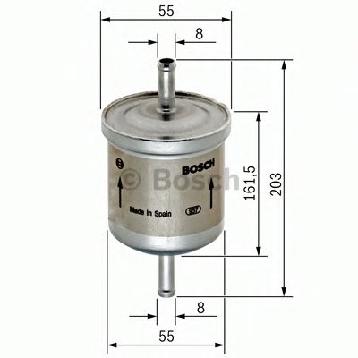 Топливный фильтр BOSCH 0 450 905 901