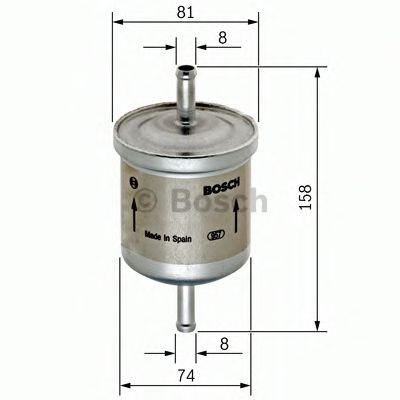 Топливный фильтр BOSCH 0 450 905 903