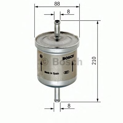 Топливный фильтр BOSCH 0 450 905 908