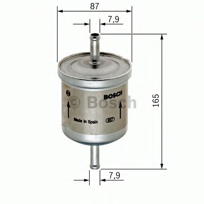 Топливный фильтр BOSCH 0 450 905 921 Топливный фильтр BOSCH 0 450 905 921