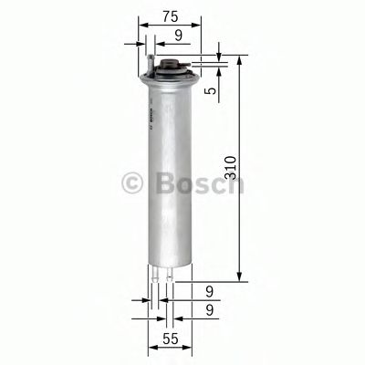 Топливный фильтр BOSCH 0 450 905 960