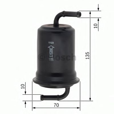 Топливный фильтр BOSCH 0 450 905 983