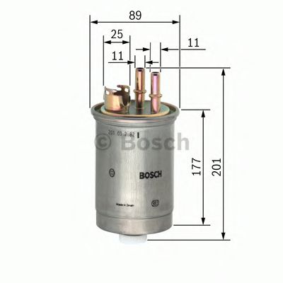 Топливный фильтр BOSCH 0 450 906 308
