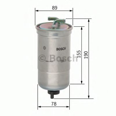 Топливный фильтр BOSCH 0 450 906 442