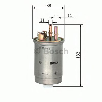 Топливный фильтр BOSCH 0 450 906 452