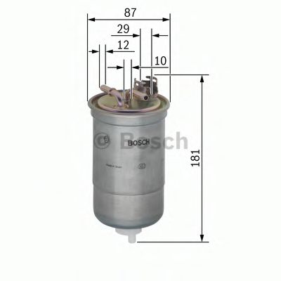 Топливный фильтр BOSCH 0 450 906 453