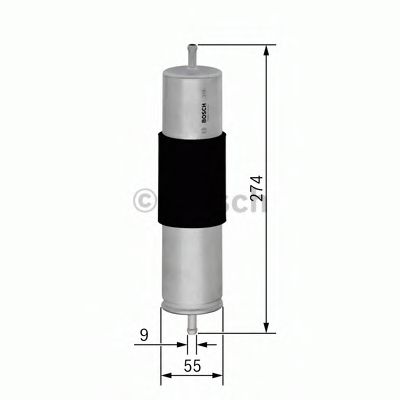 Топливный фильтр BOSCH 0 450 906 462
