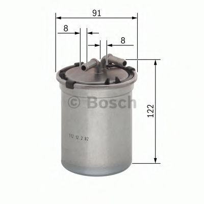 Топливный фильтр BOSCH 0 450 906 464
