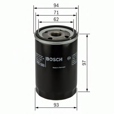 Масляный фильтр BOSCH 0 451 103 029
