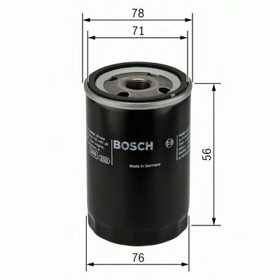 Масляный фильтр BOSCH 0 451 103 235