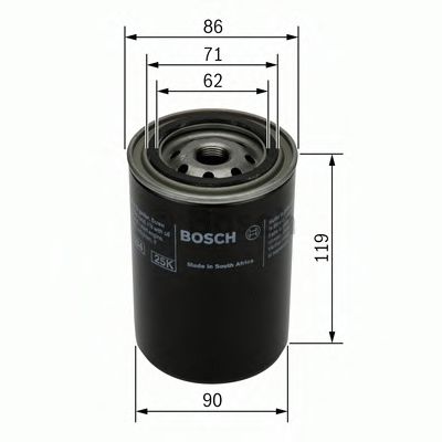 Масляный фильтр BOSCH 0 451 103 240