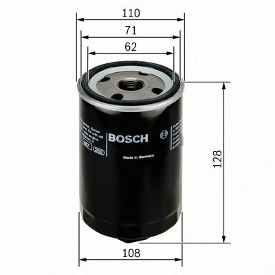 Масляный фильтр BOSCH 0 451 103 257