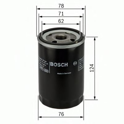 Масляный фильтр BOSCH 0 451 103 340