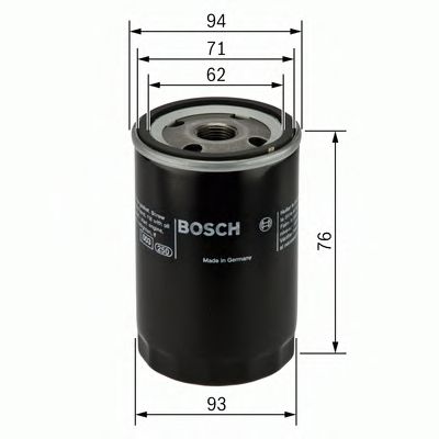 Масляный фильтр BOSCH 0 451 103 341