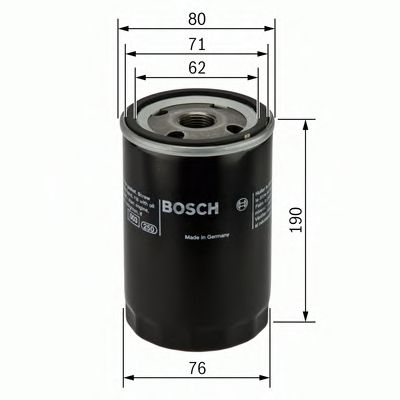Масляный фильтр BOSCH 0 451 103 348