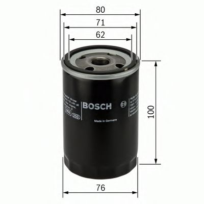 Масляный фильтр BOSCH 0 451 103 350