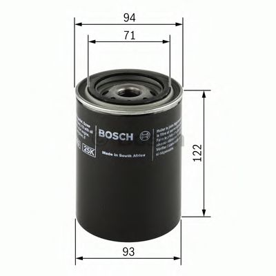 Масляный фильтр BOSCH 0 451 103 357