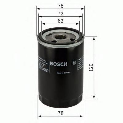 Масляный фильтр BOSCH 0 451 103 369