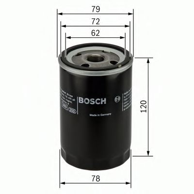 Масляный фильтр BOSCH 0 451 103 371