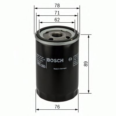 Масляный фильтр BOSCH 0 451 104 026