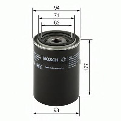 Масляный фильтр BOSCH 0 451 105 188