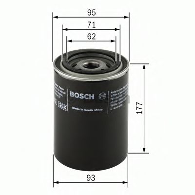 Масляный фильтр BOSCH 0 451 203 220