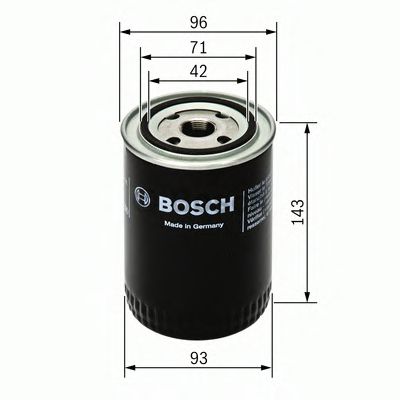 Масляный фильтр BOSCH 0 451 203 236