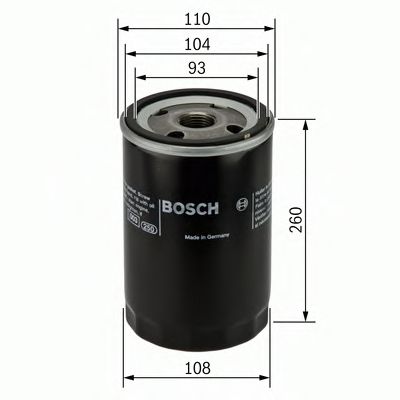 Масляный фильтр BOSCH 0 451 403 001