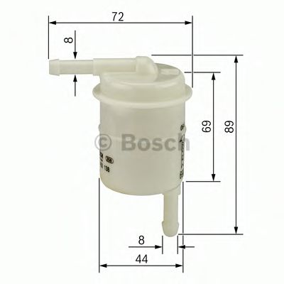 Топливный фильтр BOSCH 0 986 450 016