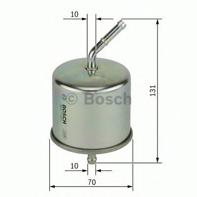Топливный фильтр BOSCH 0 986 450 105