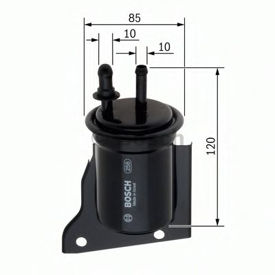 Топливный фильтр BOSCH 0 986 450 114