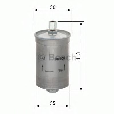 Топливный фильтр BOSCH 0 986 450 124