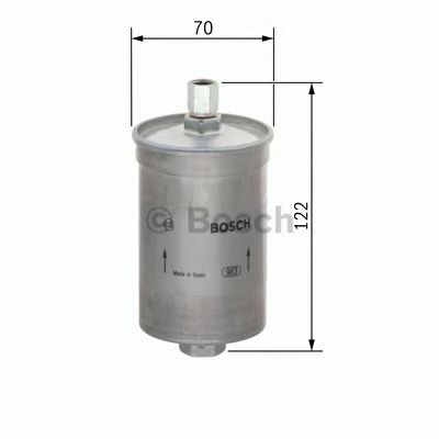 Топливный фильтр BOSCH 0 986 450 225