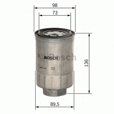Топливный фильтр BOSCH 0 986 450 508